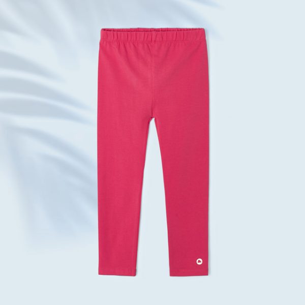 MAYORAL Dlhé legíny ružové Long leggings carmin 748 | Welcomebaby.sk