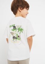 MAYORAL Tričko s krokodílom krémové Tshirt with crocodile cream 3015 | Welcomebaby.sk