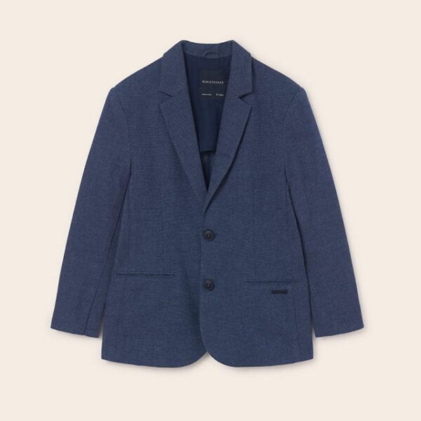 MAYORAL Sako chlapčenské tmavomodré Jacket for boys dark blue 6444 | Welcomebaby.sk