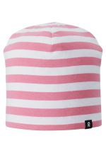 REIMA Čiapka Tanssi pruhovaná ružová Hat striped sunset pink 5300056B | Welcomebaby.sk