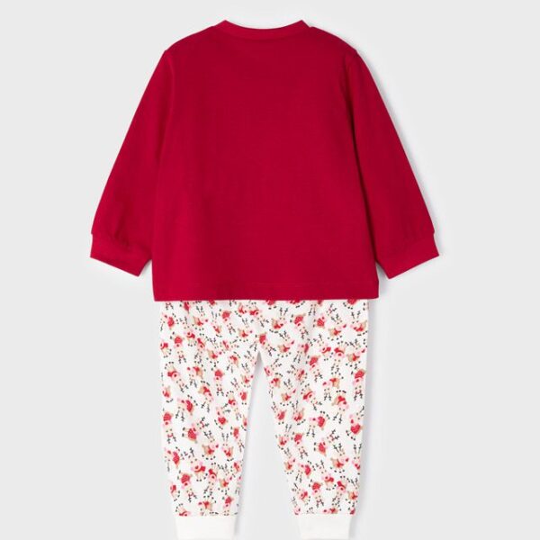 MAYORAL Pyžamo so sobmi červené Pajamas with reindeer 2718 | Welcomebaby.sk
