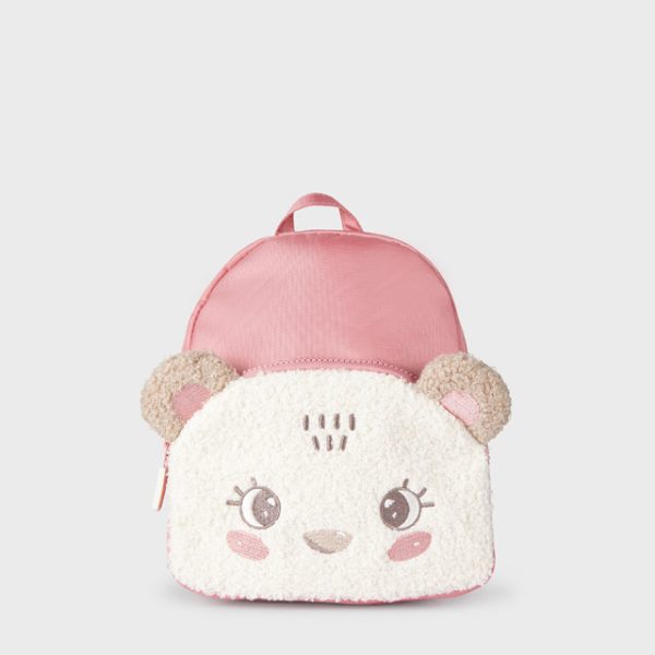 MAYORAL Ruksak medveď s uškami ružový Bear backpack pink 10297 | Welcomebaby.sk