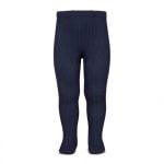 CÓNDOR Rebrované pančuchy tmavomodré Rib Tights navy blue 2016 | Welcomebaby.sk