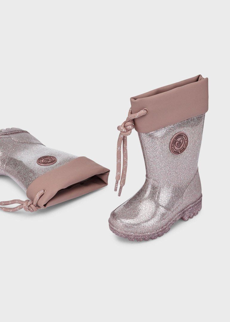 MAYORAL Gumáky s trblietkami ružové Rain boots glitter pink 42332 | Welcomebaby.sk