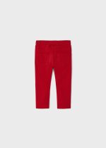 MAYORAL Dlhé nohavice s vreckovým lemovaním červené Long trousers red 560 | Welcomebaby.sk