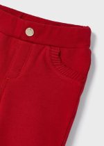 MAYORAL Dlhé nohavice s vreckovým lemovaním červené Long trousers red 560 | Welcomebaby.sk