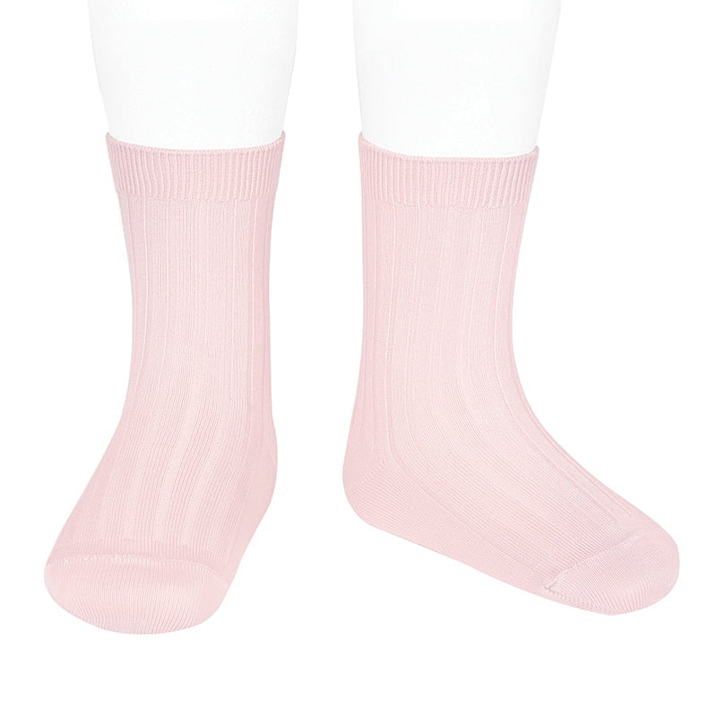 CÓNDOR Rebrované ponožky baby ružová Ribbed socks pink 2016 | Welcomebaby.sk
