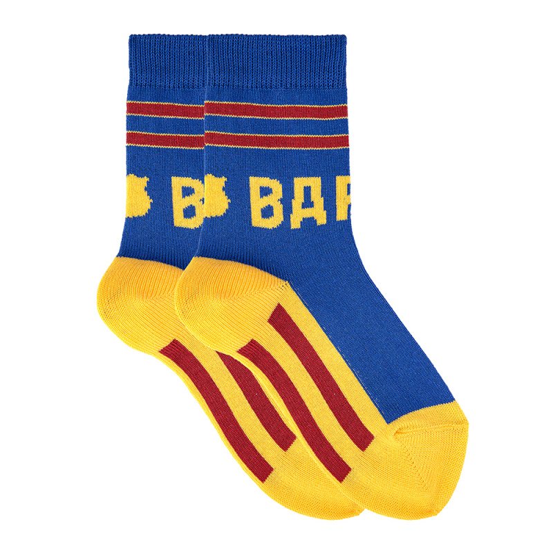 CÓNDOR Barcelona ponožky modré Barcelona socks blue 02604514 | Welcomebaby.sk