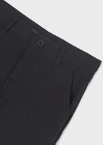MAYORAL Kraťasy elegantné čierne chlapčenské Shorts black 6208 | Welcomebaby.sk