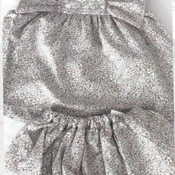 Kvetované čukotky s volánovou blúzkou Flower shorts with ruffle blouse 10 | Welcomebaby.sk