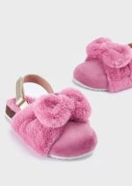 MAYORAL Dievčenské chlpaté papuče s mašľou Girl bow slippers 44406 | Welcomebaby.sk