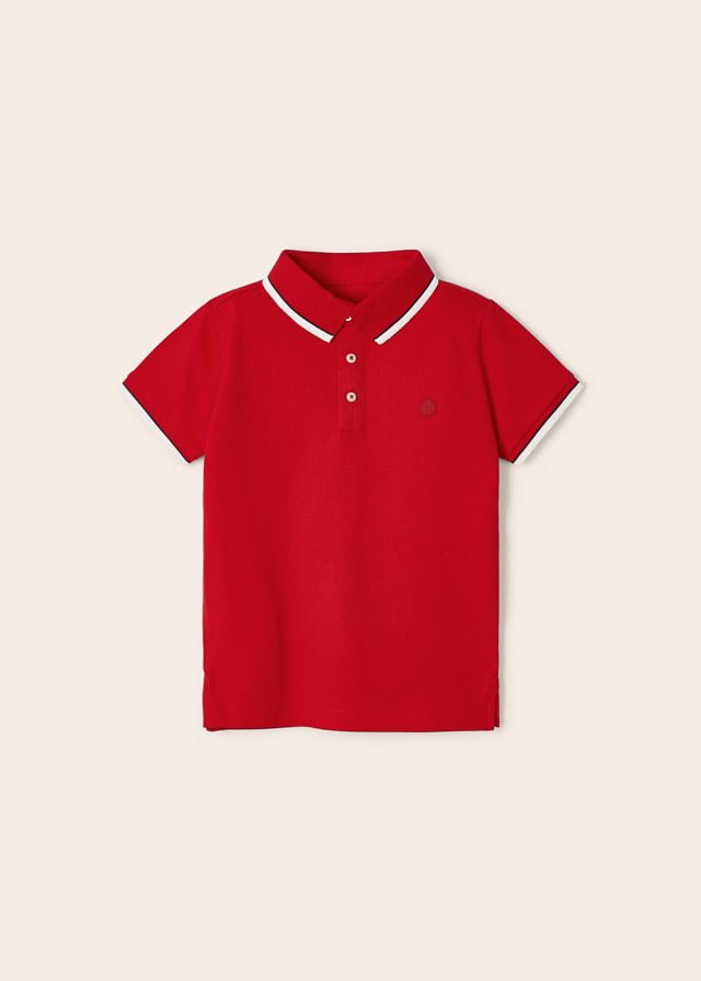 MAYORAL Chlapčenské polo tričko červené Polo tshirt boy 3148 | Welcomebaby.sk