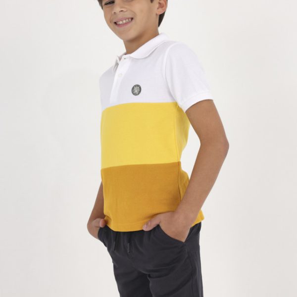 MAYORAL Chlapčenské polo tričko žlté Boy polo t-shirt yellow 6105 | Welcomebaby.sk