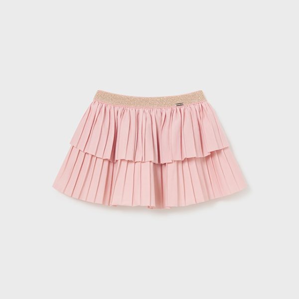 MAYORAL Dievčenská plisovaná sukňa pre bábätká ružová Pleated skirt rose 2968 | Welcomebaby.sk