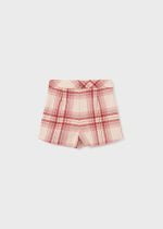 ABEL & LULA Dievčenské kárované kraťasy ružové Plaid shorts raspberry 5768 | Welcomebaby.sk