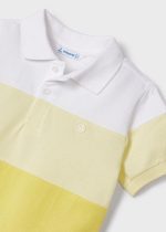 MAYORAL Chlapčenské polo tričko s krátkym rukávom žlté Boy polo tshirt yellow 3151 | Welcomebaby.sk