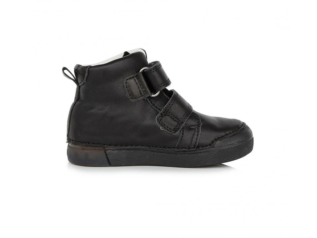 DD STEP Kotníkové dievčenské topánky s hviezdou čierne Shoes black A068 346 | Welcomebaby.sk