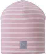 REIMA Zateplená čiapka Tantsu pruhovaná ružová Hat striped Grey pink 5300208A | Welcomebaby.sk