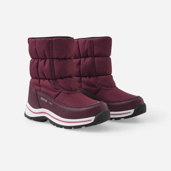 REIMA Detské zimné topánky Pikavari bordové Kids’ Winter Boots jam red 5400124A | Welcomebaby