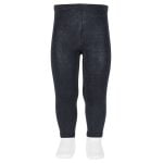 CÓNDOR Hladké pančuchové legíny tmavomodré Plain stitch leggings navy blue 2019 | Welcomebaby.sk