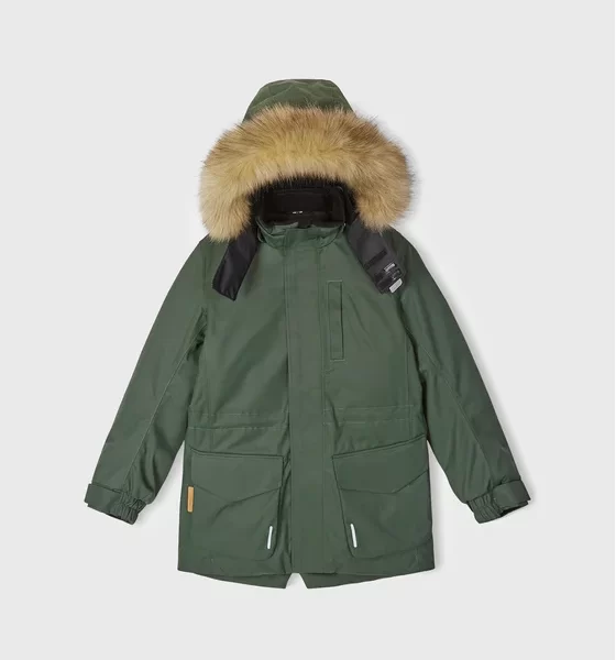 REIMA Chlapčenská zimná bunda NAAPURI zelená Winter jacket green 5100105A | Welcomebaby.sk