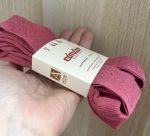 CÓNDOR Rebrované pančuchy na traky carmine Rib Tights With Elastic Suspenders 2416 | Welcomebaby.sk