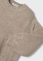 MAYORAL DIevčenský sveter béžový Jumper beige 4302 | Welcomebaby.sk