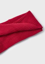 MAYORAL Čiapka, šál a rukavice s kvetom červený Hat scarf set red 10597 | Welcomebaby.sk