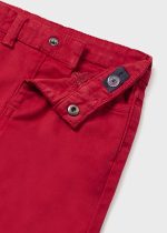 MAYORAL Chlapčenské nohavice červené rifľové Trousers baby boy red 563 | Welcomebaby.sk