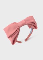 ABEL & LULA Čelenka s veľkou mašľou Headband with big bow salmon 5420 | Welcomebaby.sk