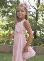 ABEL & LULA Dievčenská kabelka ružová Girl Feathered Bag 5434 | Welcomebaby.sk