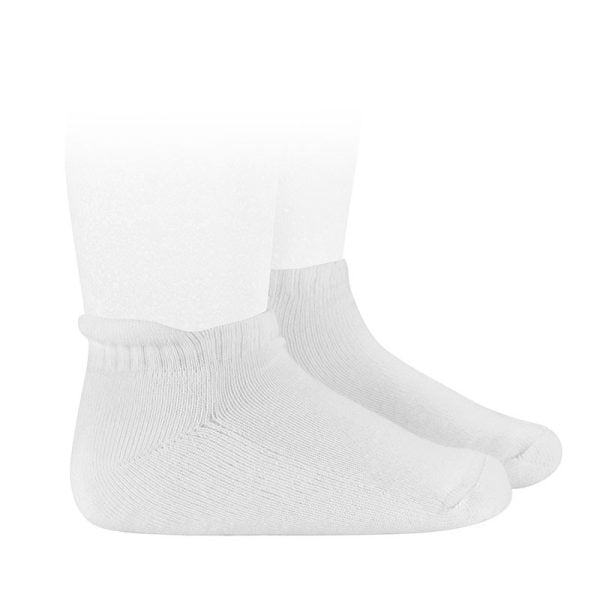 CONDOR Krátke ponožky biele Trainer socks white 2635 | Welcomebaby.sk