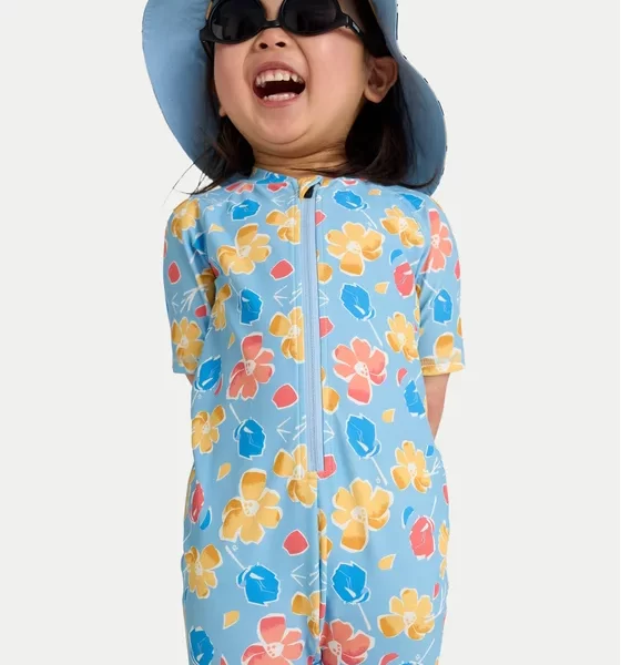 REIMA Detský kúpací overal ATLANTTI modrý Toddlers UV protective swimsuit frozen blue 5200131B | Welcomebaby.sk