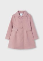 MAYORAL Kabát ružový Coat pink 4484 | Welcomebaby.sk