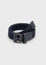 MAYORAL Chlapčenský opasok tmavomodrý Boy braided belt navy 10840 | Welcomebaby.sk