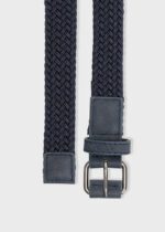 MAYORAL Chlapčenský opasok tmavomodrý Boy braided belt navy 10840 | Welcomebaby.sk