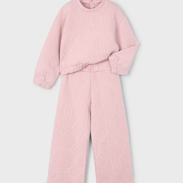 MAYORAL Nohavicový set 4896 nude Tracksuit girls | Welcomebaby.sk