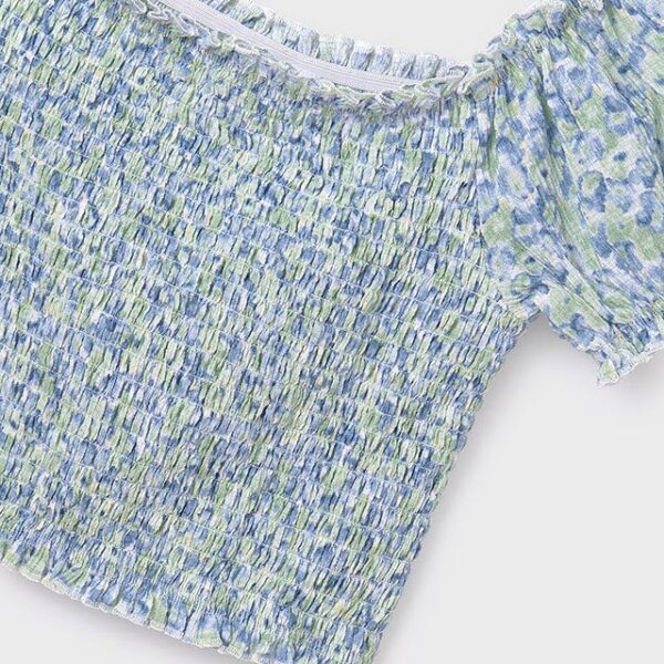 MAYORAL Smock top mint 6103 | Welcomebaby.sk