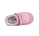 PONTE 20 DD Step Dievčenské celoročné ružové kožené topánky s očami Shoes girl eyes pink DA03-4-2440A | Welcomebaby.sk