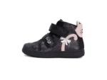 PONTE20 DD Step Kotníkové topánky čierne s potlačou mačky Shoes winter cat black DA06-4-2624 | Welcomebaby.sk