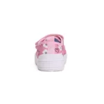 DD STEP Dievčenské plátenky so srdiečkami ružová čierna Shoes heart pink black 42654 | Welcomebaby.sk