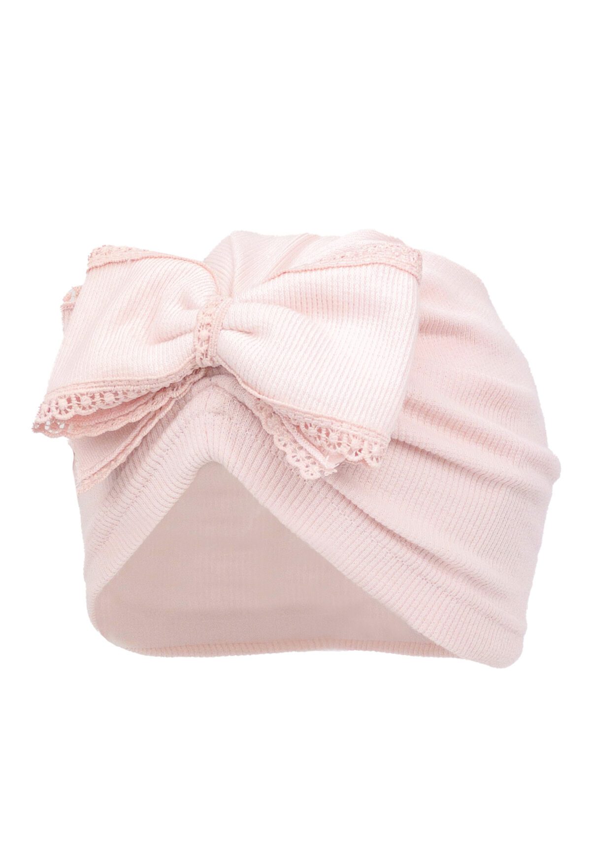 JAMIKS Turban s mašľou AZARA ružový Turban with bow rosa JZH023 | Welcomebaby.sk