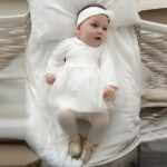 MAYORAL Tylové šaty pre bábätká biele Glitter tulle dress baby white 2806 | Welcomebaby.sk