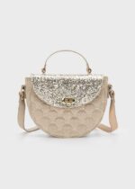 MAYORAL Lesklá kabelka zlatá Glitter bag gold 10843 | Welcomebaby.sk