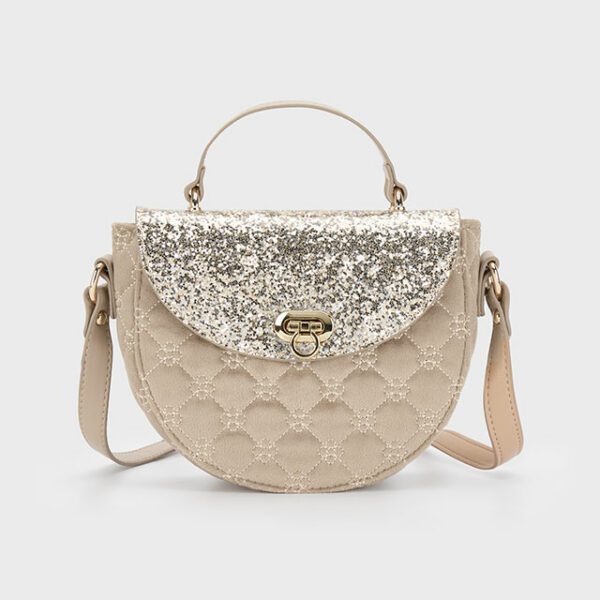 MAYORAL Lesklá kabelka zlatá Glitter bag gold 10843 | Welcomebaby.sk