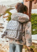 MAYORAL Metalický ruksak white gold Backpack 10846 | Welcomebaby.sk