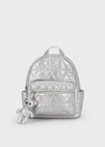 MAYORAL Metalický ruksak white gold Backpack 10846 | Welcomebaby.sk