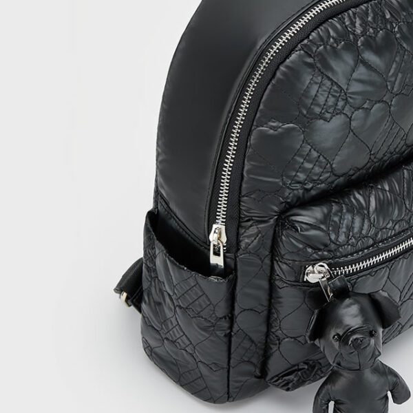 MAYORAL Metalický ruksak čierny Backpack black 10846 | Welcomebaby.sk