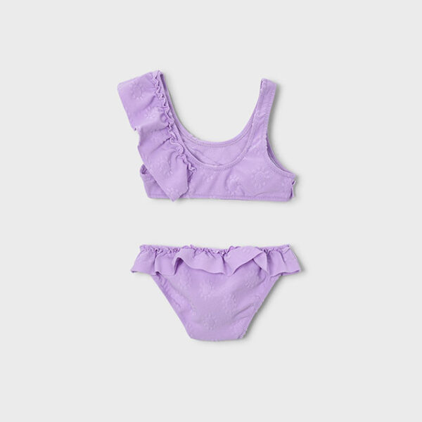 MAYORAL Plavky s volánmi 3733 Girls ruffled bikini lila | Welcomebaby.sk