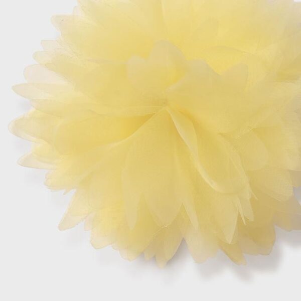 ABEL & LULA Dievčenská sponka s veľkým kvetom žltá Flower hair clip yellow 5405 | Welcomebaby.sk
